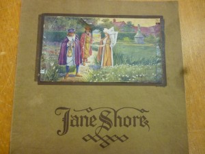 Jane Shore 1915 cover